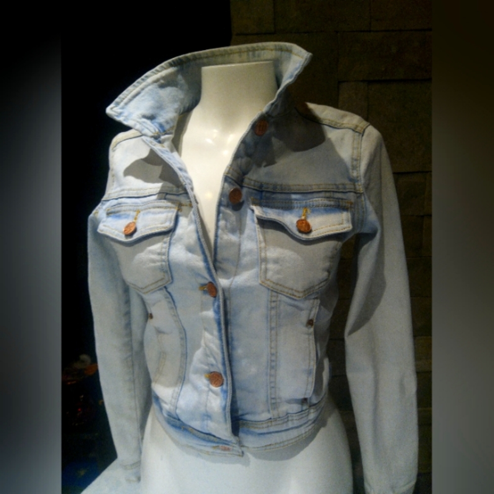 Zara woman Jean jacket Y2K size S